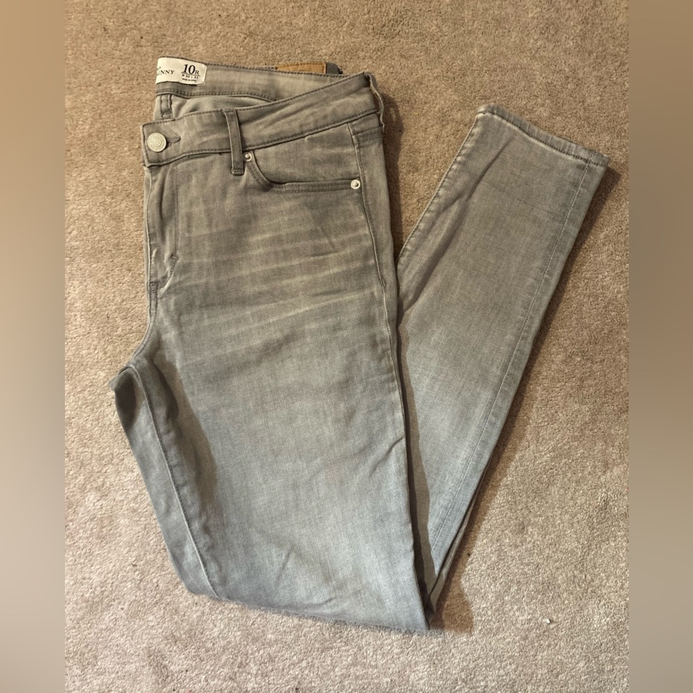 Abercrombie & Fitch Light Grey Skinny Jean
